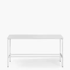 FORM OFFICE - Mesa Oficina Cafetería Astro 160x90 Blanco/Blanco Form