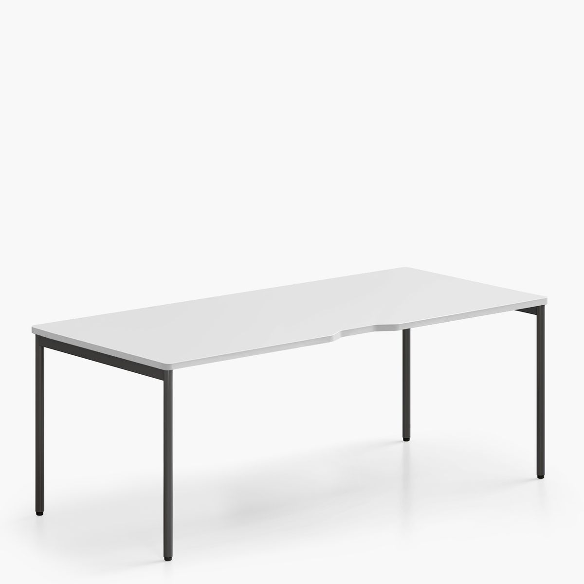 FORM OFFICE - Escritorio Astro 180x80 Blanco/Gris Form