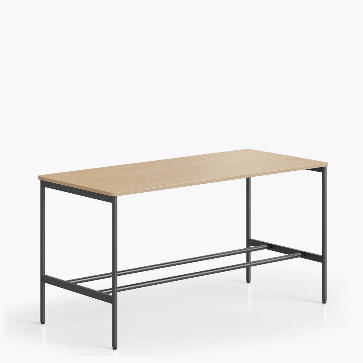 FORM OFFICE - Mesa Oficina Cafetería Astro 160x90 Natura/Gris Form