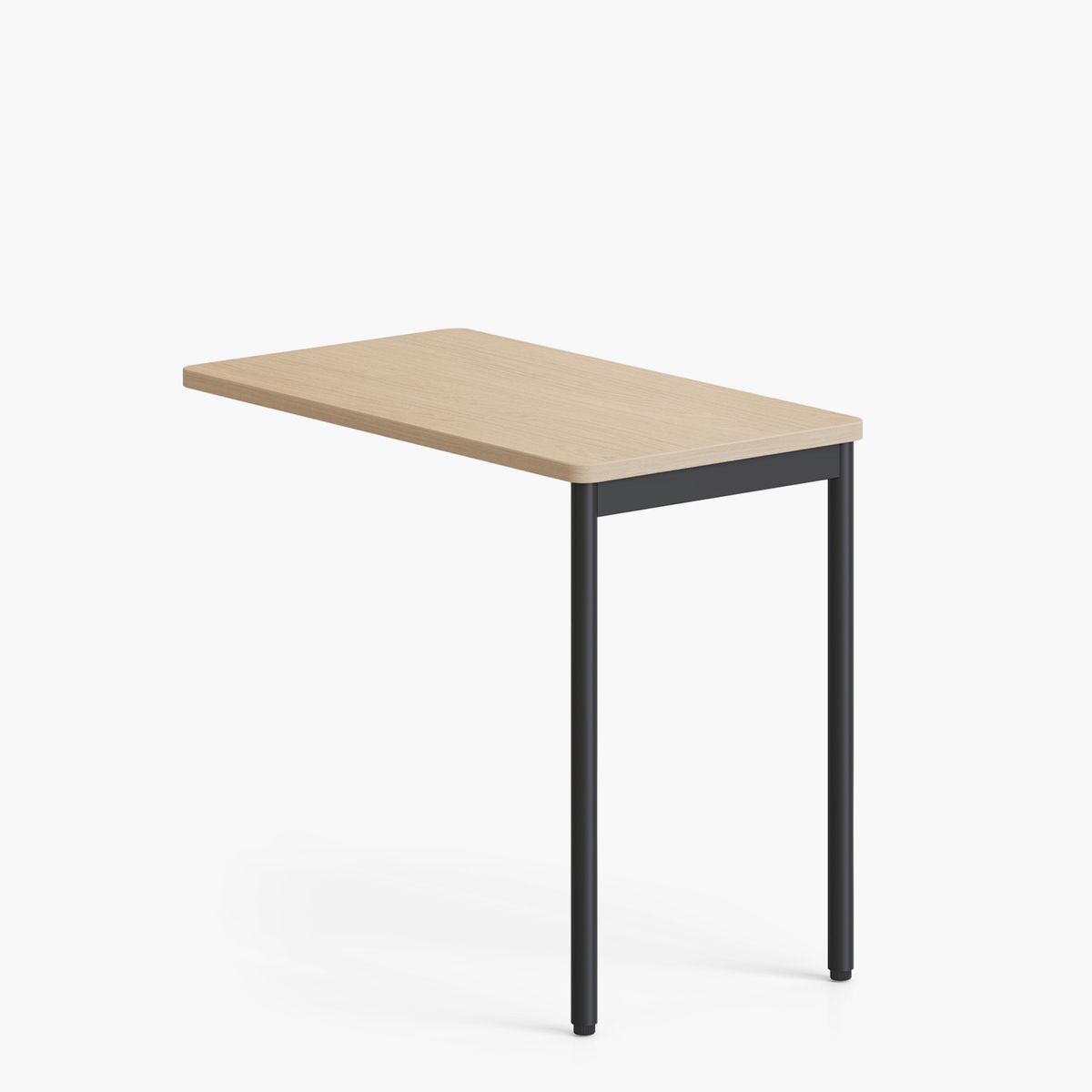 FORM OFFICE - Escritorio Lateral Astro 50x90 Natura/Gris Form