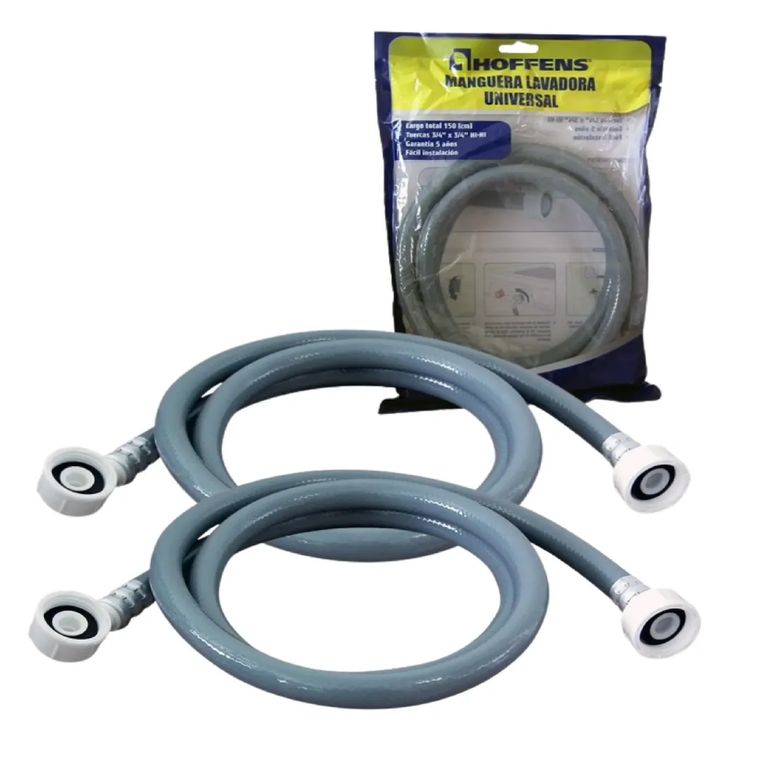 HOFFENS Manguera Lavadora Universal 1,5 M 3/4 Hi Reforza X2
