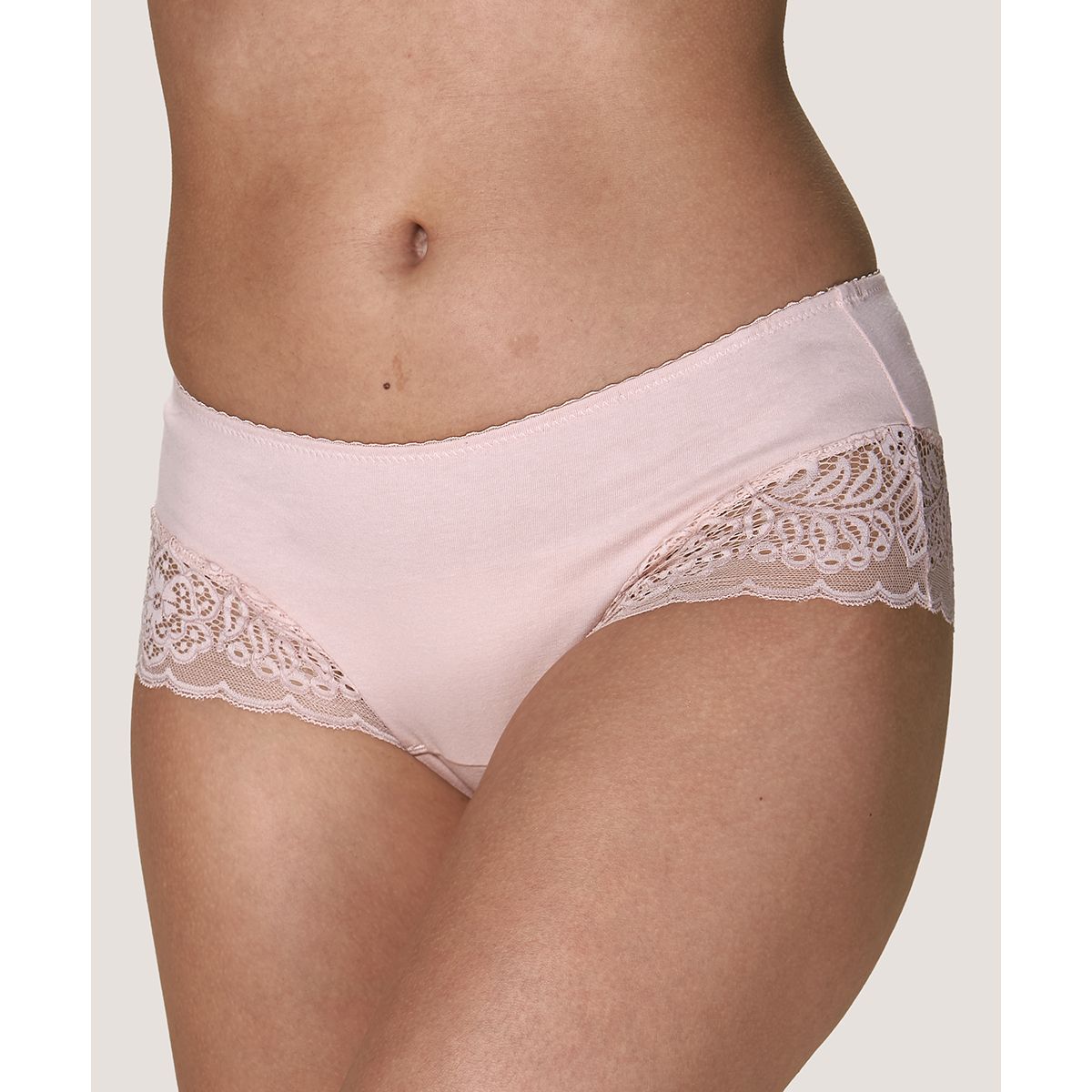 LADY GENNY - Pantaleta Algodón Y Encaje