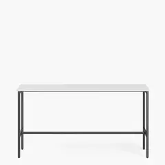 FORM OFFICE - Mesa Oficina Cafetería Astro 160x60 Blanco/Gris Form