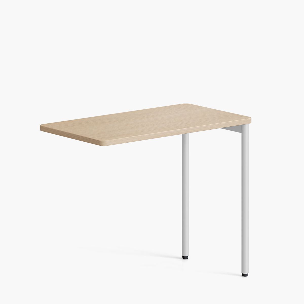 FORM OFFICE - Escritorio Lateral Astro 50x90 Natura/Blanco Form
