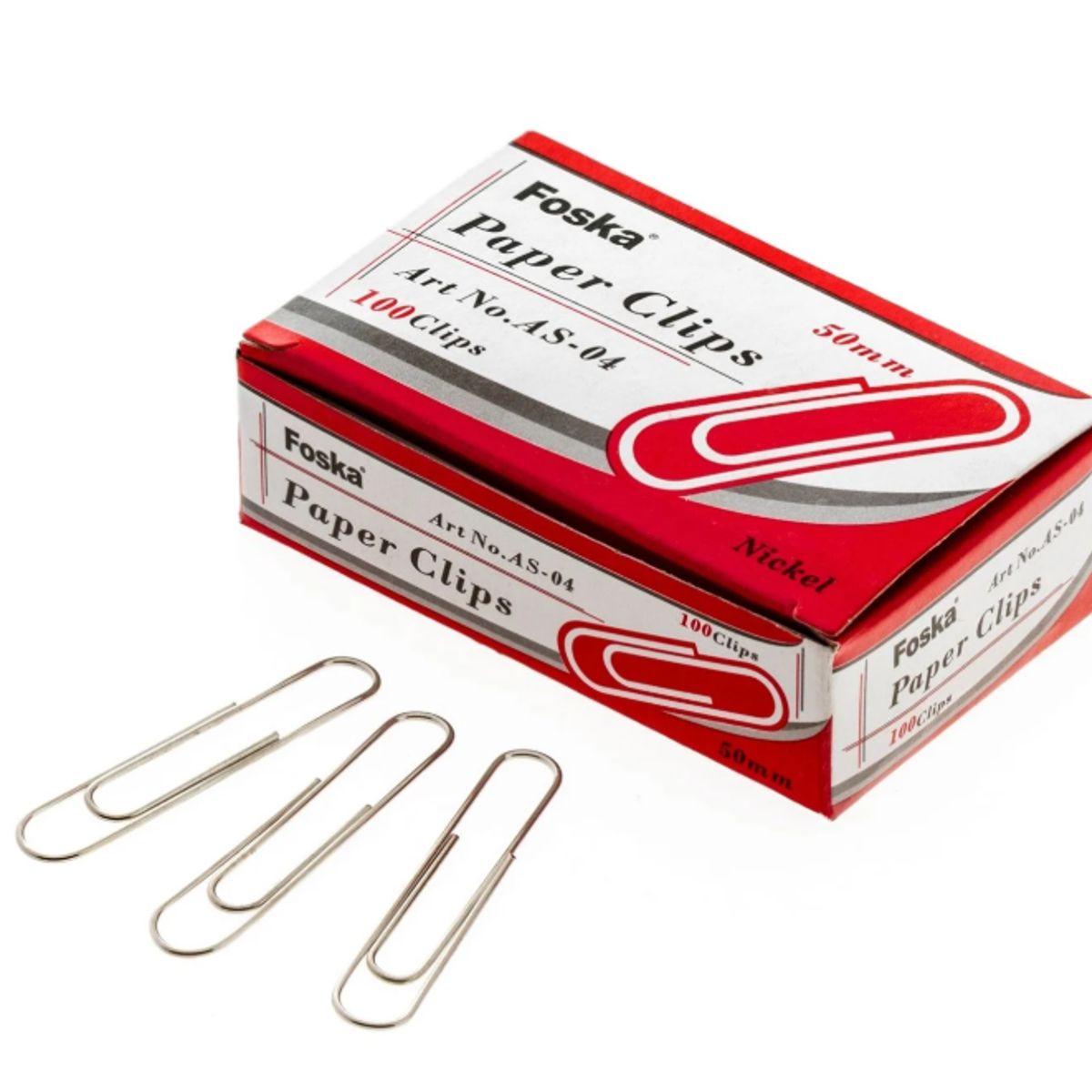 FOSKA - Clips 50mm 100 unidades AS-04 FOSKA