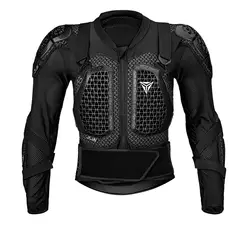 MOTOWOLF - Chaqueta protectora transpirable PG1 - Negra