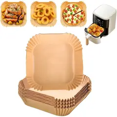 METALFER - Forro Desechable Air Fryer Antiadherentes Medida 160mmx45mm