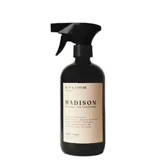 MADISON - Home Spray Ambientador Terra Black Cedar 500 ml Vidrio Negro