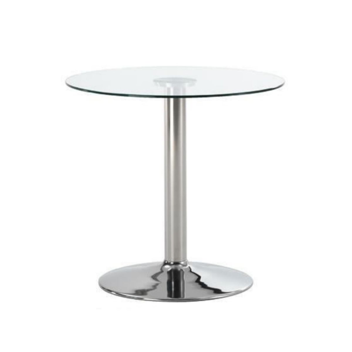 ARTIHOGAR - Mesa Vidrio Templado Fija 80 CM Diámetro X 75 CM