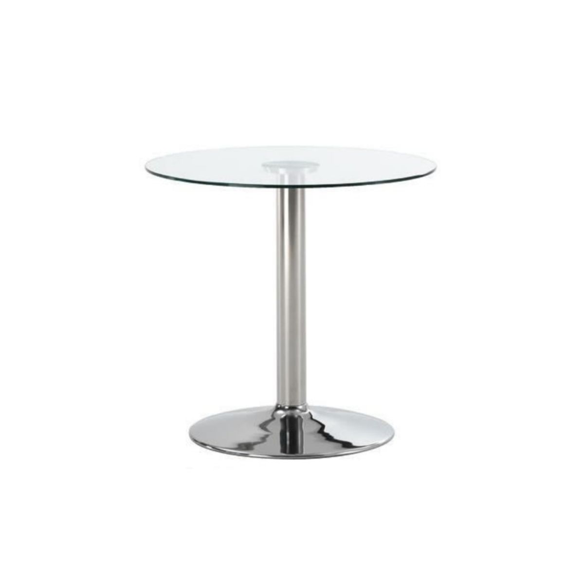 ARTIHOGAR - Mesa Vidrio Templado Fija 80 CM Diámetro X 75 CM