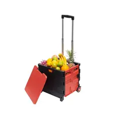 GENERICO - Carro De Compras Plegable Multiuso