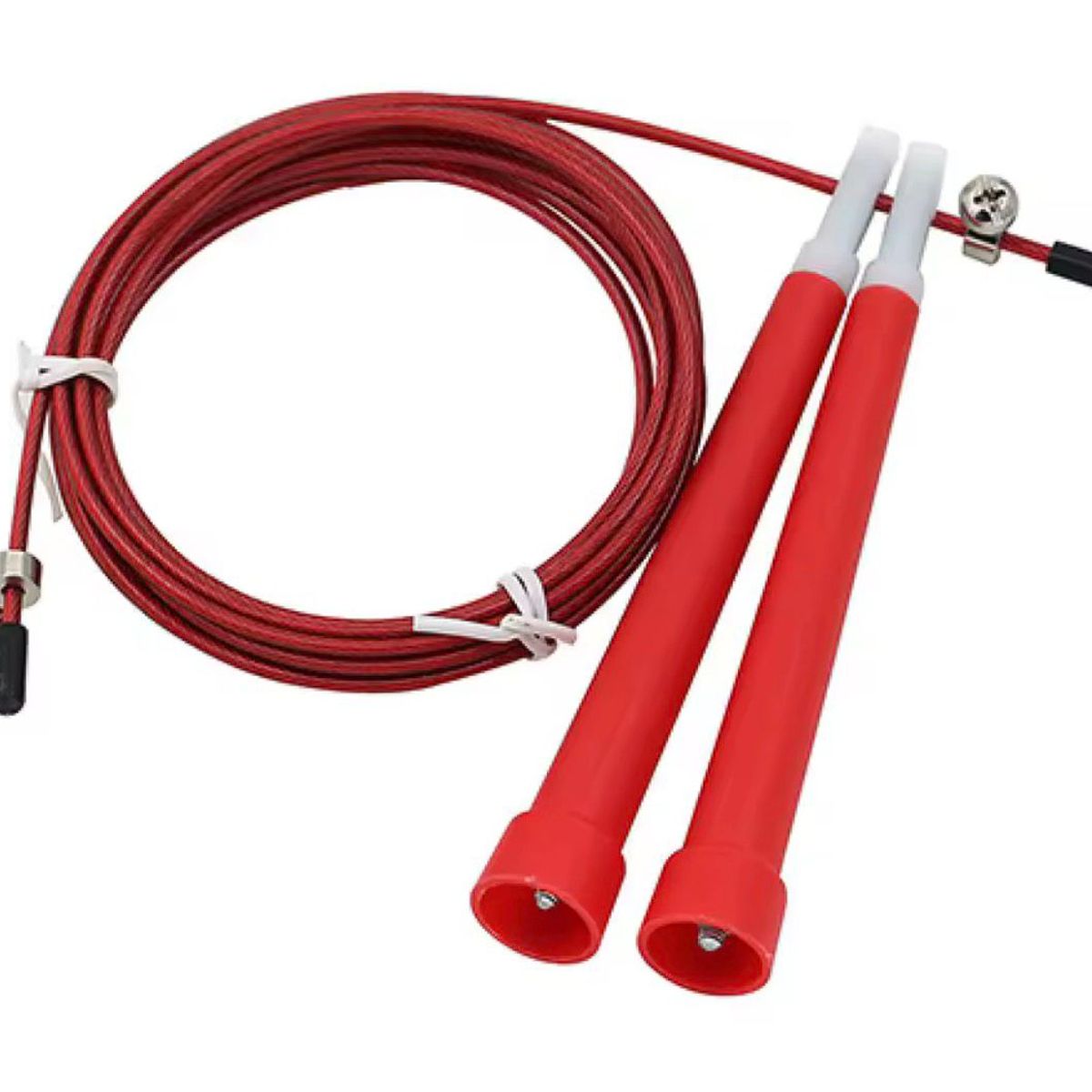 GENERICO - Cuerda de Salto de Velocidad para Crossfit y Entrenamiento Color Rojo