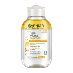 GARNIER - Agua Micelar En Aceite Desmaquilla Waterproof 100ml