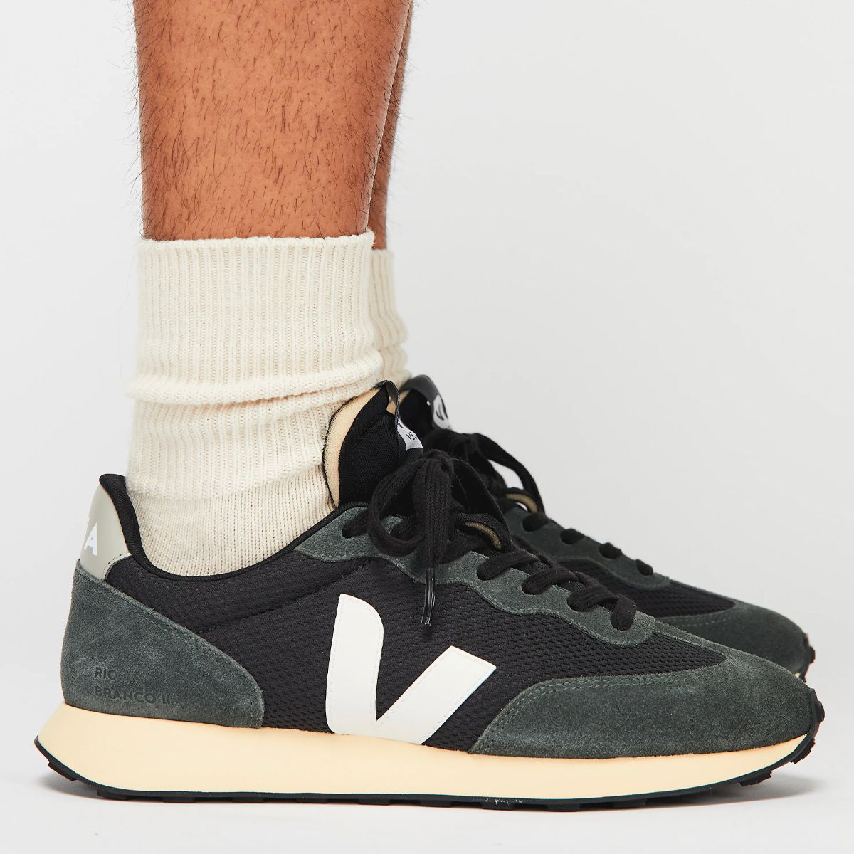 VEJA - Zapatillas Mujer Veja Rio Branco II Negro/Blanco