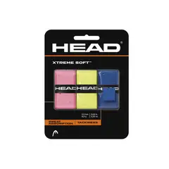 HEAD - Overgrip Xtreme Soft Multicolor X3 Tenis Padel