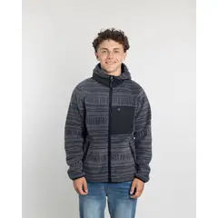 POLEMIC - Polerón Juvenil Mini Sherpa Full estampado con gorro