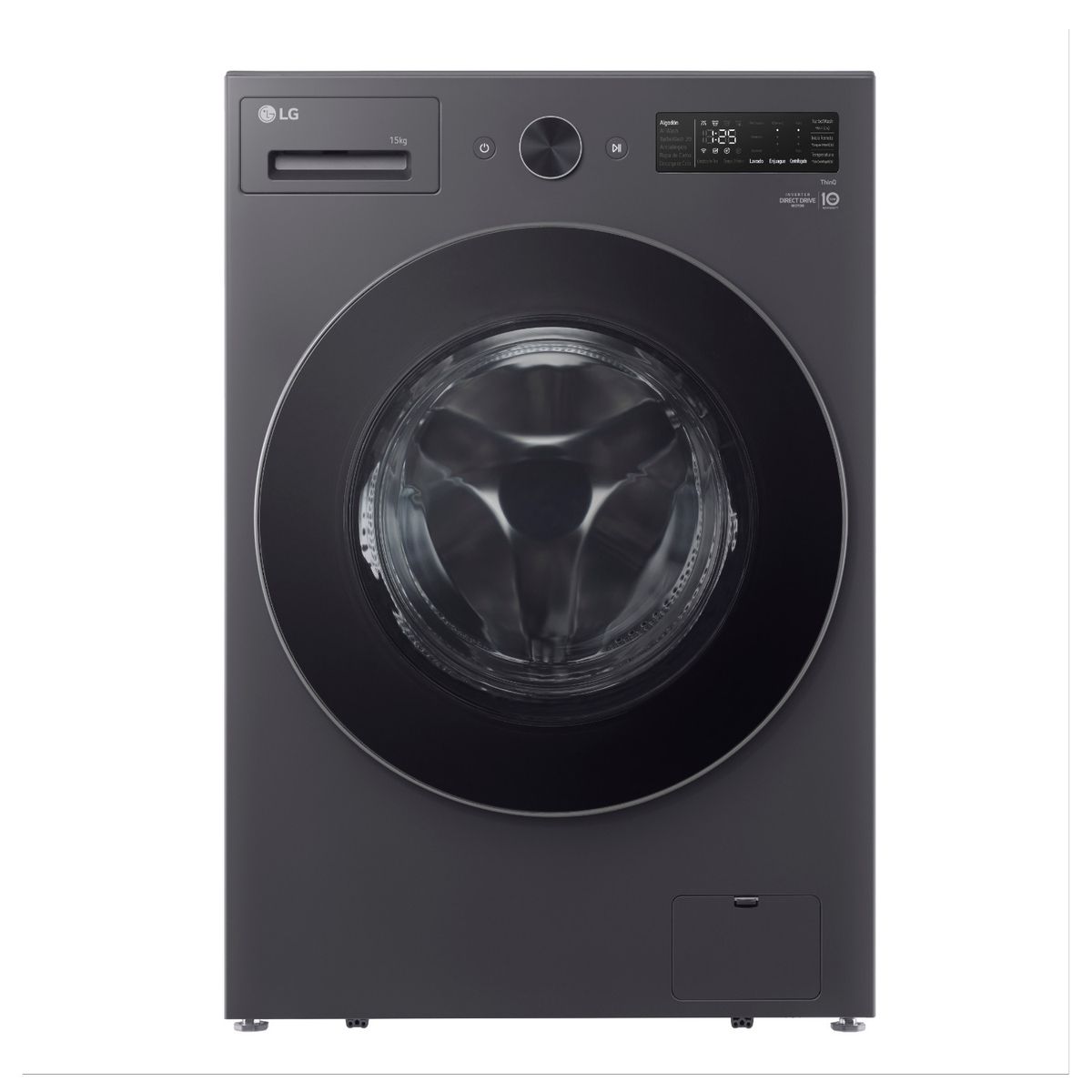 LG - Lavadora Carga Frontal LG 15Kg WM15EGNTSPG con 6 Motion DD y AIDD™