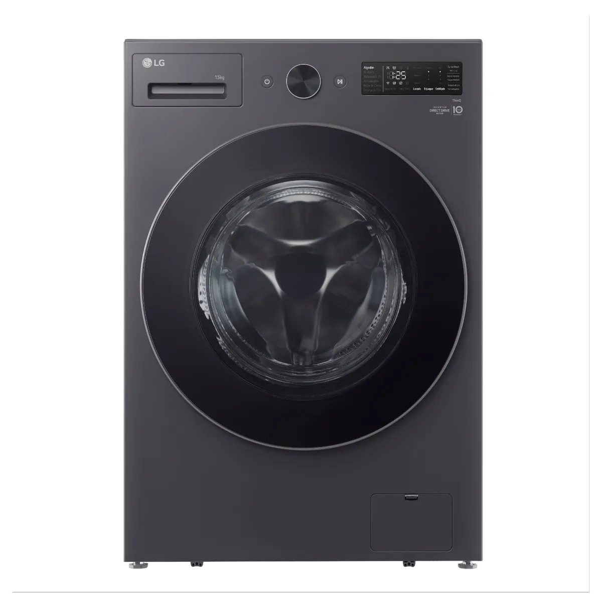LG - Lavadora Carga Frontal LG 15Kg WM15EGNTSPG con 6 Motion DD y AIDD™