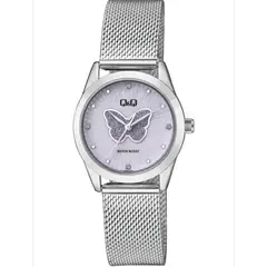 QYQ - RELOJ MARCA QZ93J222Y MUJER ANALOGO METAL