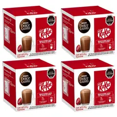 DOLCE GUSTO - Pack 4 Café Nescafé Dolce Gusto® Kit Kat 10 Cápsulas