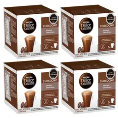 DOLCE GUSTO - Pack 4 Café Nescafé Dolce Gusto® Chococino 10 Cápsulas