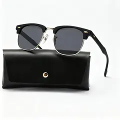 POLASUP - Lentes Gafas de sol unisex clásicas y elegantes con montura grande proteccion uv400