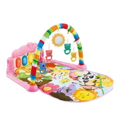 GENERICO - Gimnasio Musical Tapete Alfombra Piano Didáctico Bebé Color rosa