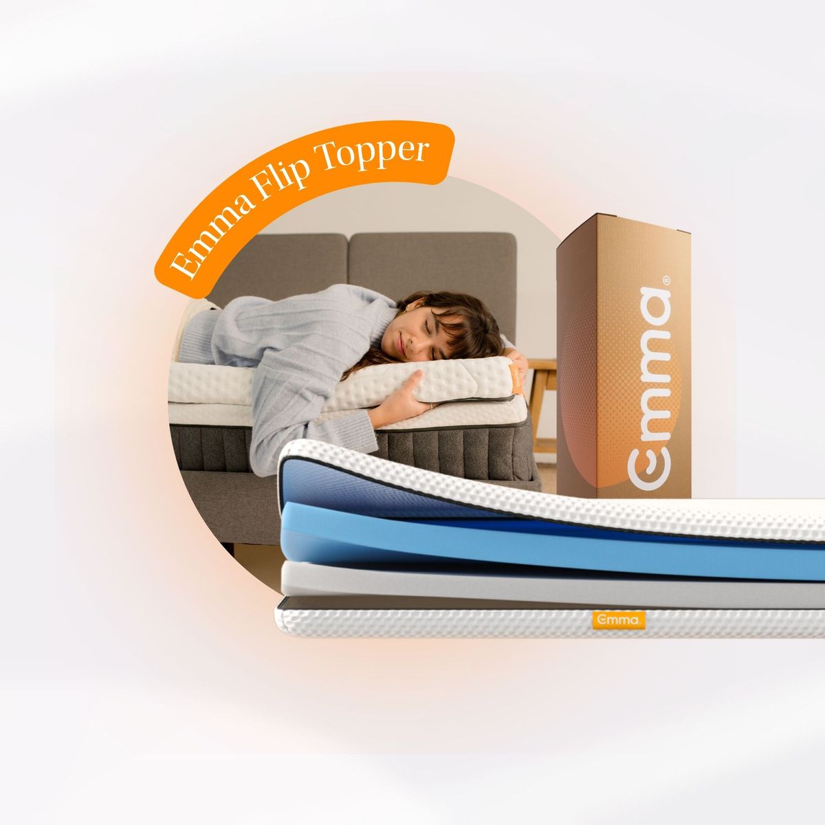 EMMA - Flip Topper King