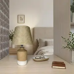 GENERICO - Lampara Velador Mesa Escritorio Living Sobremesa Decorativa Moderna Minimalista Interior E27