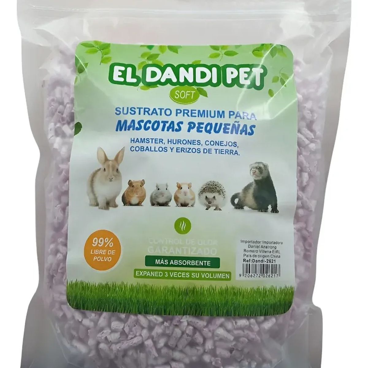 GENERICO - Sustrato Papel Premium 1 Kilo Hamster Conejos Erizos Ratón