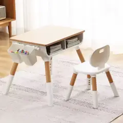 GENERICO - Mesa y silla infantíl escritorio para niños