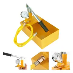 GENERICO - Aluminio 2.5mp 25kg Ensayador Presión Agua Manual Hidráulica