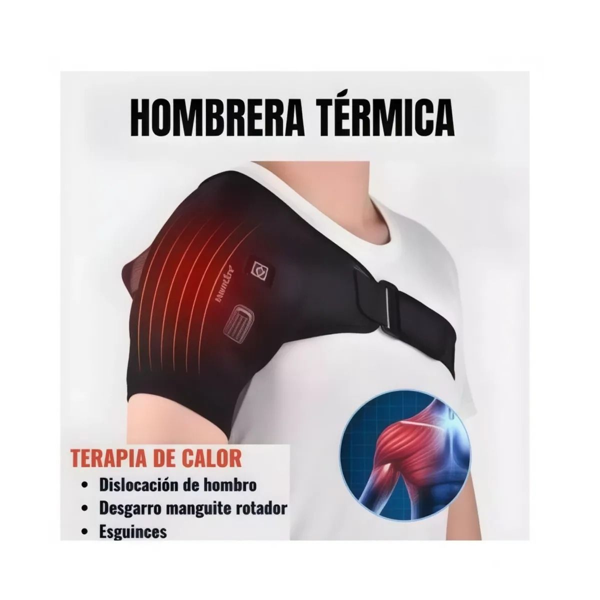 MOVI - HOMBRERA CON CALOR PARA REHABILITACION