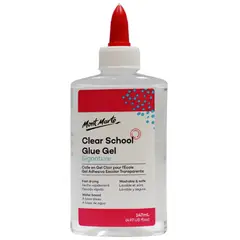 MONT MARTE - Pegamento Escolar Transparente Lavable 147ml