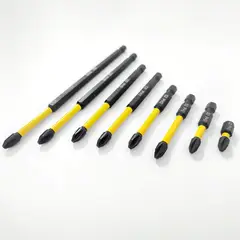 KAMASA - Set 8 Puntas De Impacto Magnéticas Ph2 S2 25-150mm