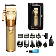 BABYLISS - Clipper Pro Gold Fx Motor Ferrari Original B870g. Dorado