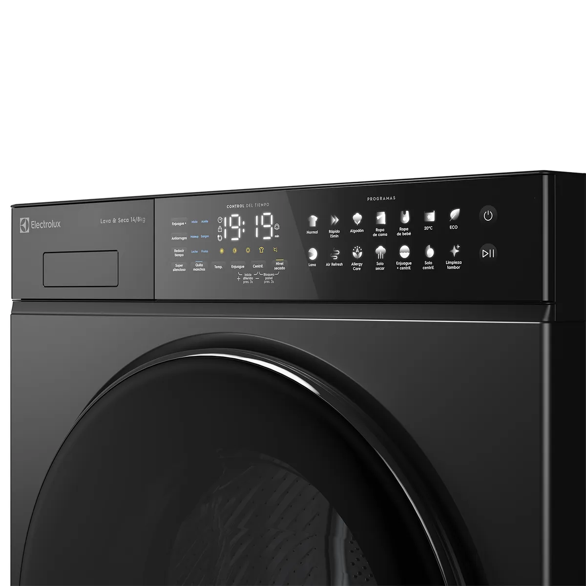 ELECTROLUX - Lavadora Secadora 148 Kg Carga Frontal Inverter EFLWD12O