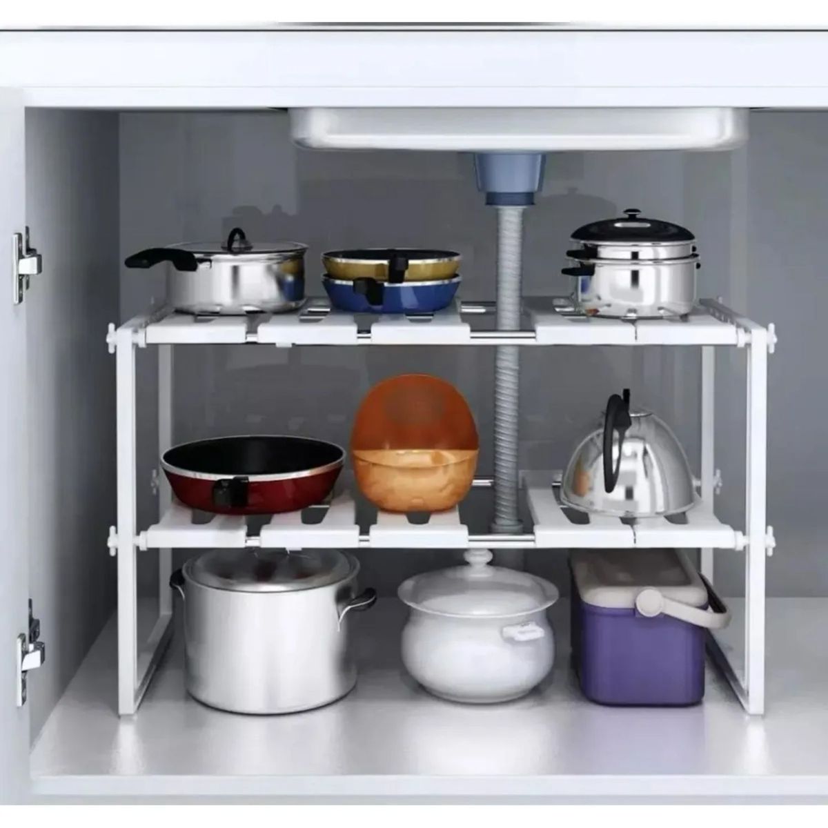 GENERICO - Soporte Organizador De Cocina Estante Multiuso