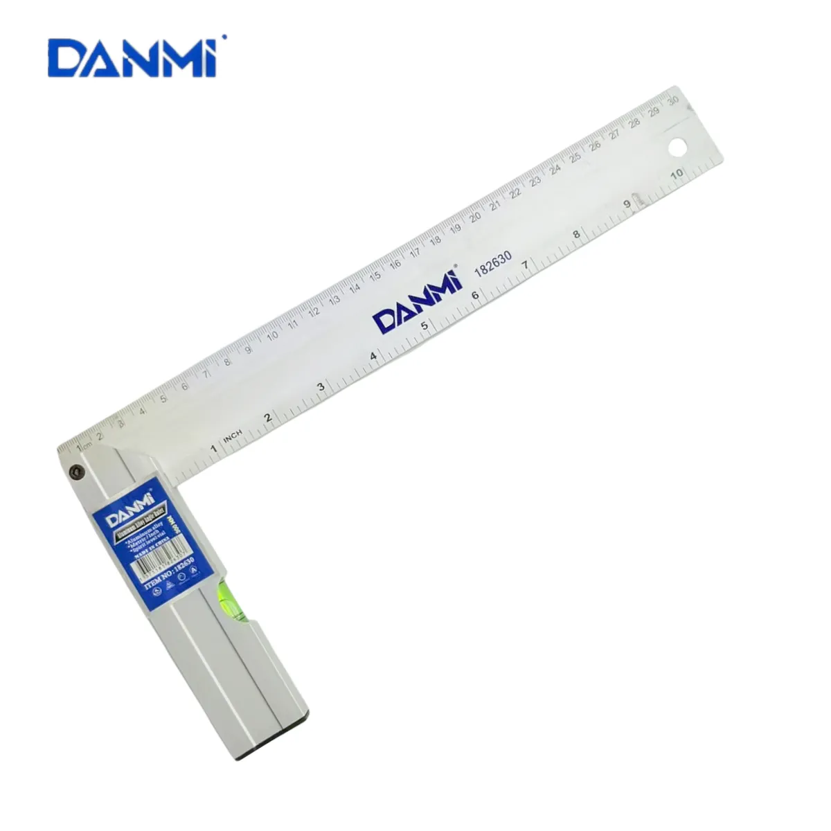 DANMI - Escuadra Carpintero Esquina 300mm Aleación De Aluminio Danmi