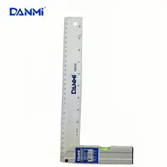 DANMI - Escuadra Carpintero Esquina 300mm Aleación De Aluminio
