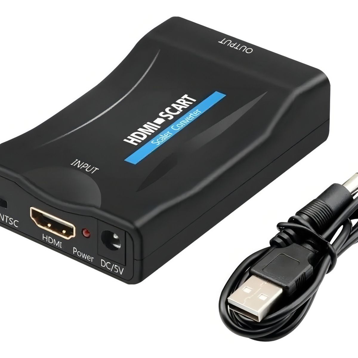 GENERICO - 1080p Adaptador Conversor Hdmi A Scart Audio Video  240061