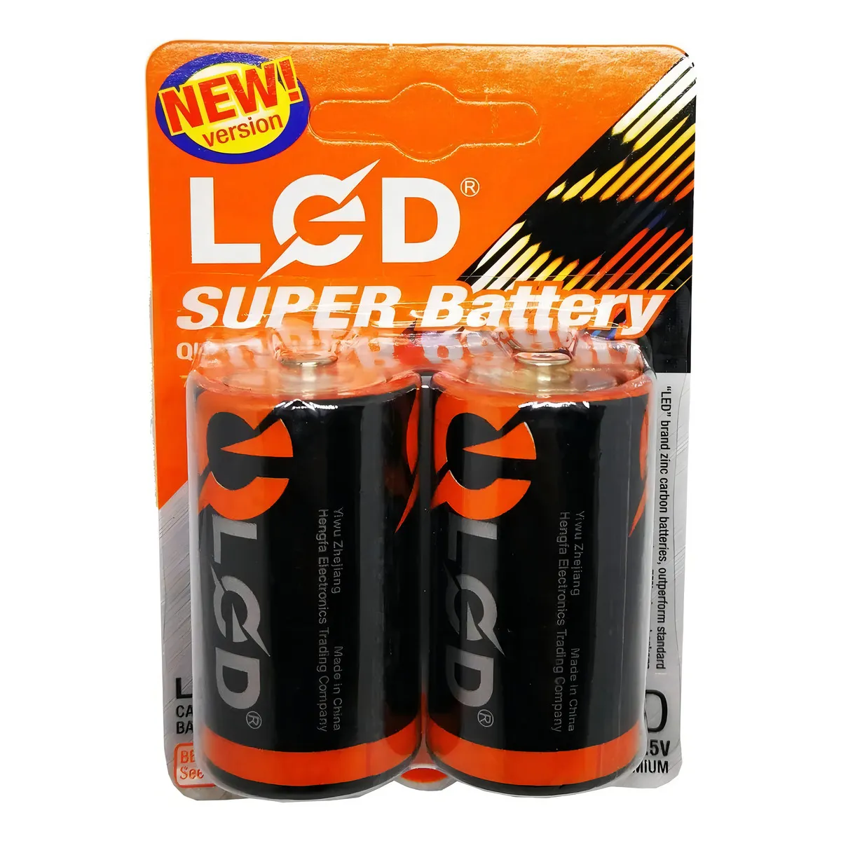 GENERICO - X10pack Pila Alcalina Blíster D X2 Tipo D Lr20 Alkaline