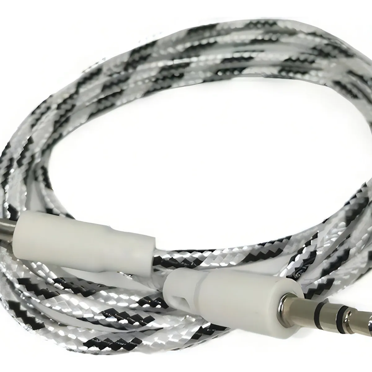 GENERICO - Cable Conector Auxiliar Plug 3.5mm-3.5mm 1 Metro Auricular