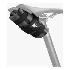 GENERICO - Bolso Rhinowalk Compacto, Sillín Y Marco Mtb Ruta Bicicleta Negro