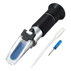 GENERICO - Refractometro Atc Glicol Anticongelante Acido Baterias Auto