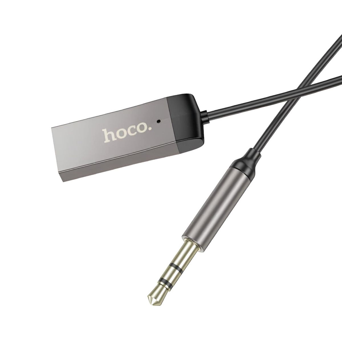 HOCO - Receptor Transmisor Auto Usb A Auxiliar 3.5mm Usb- Aux Hoco E78