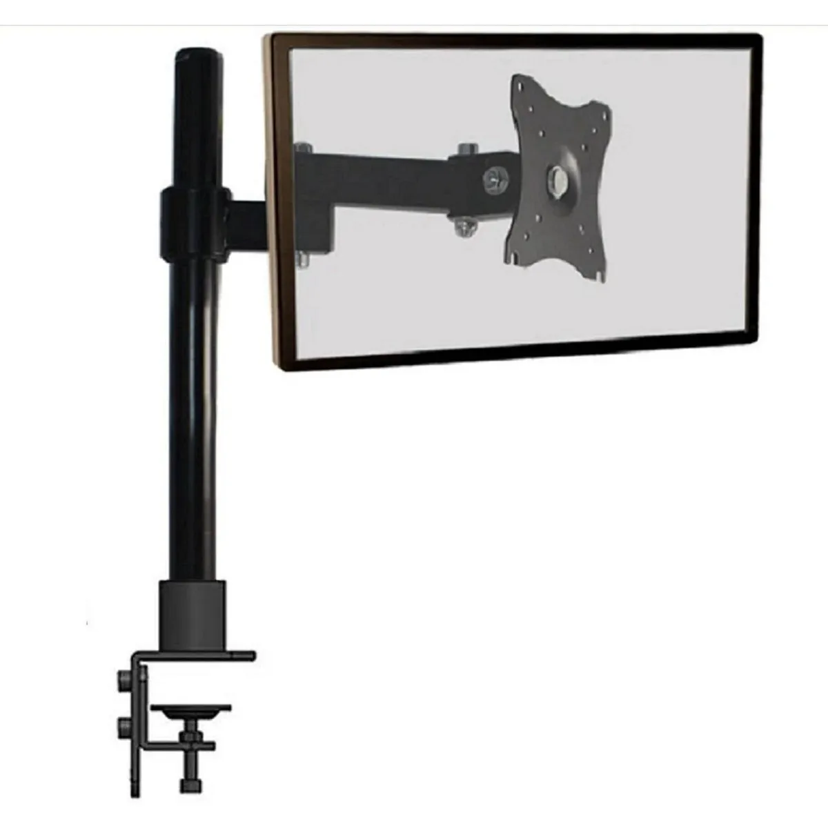 GENERICO - Soporte Monitor Tv Escritorio Articulado 12 A 27  225009 Color Negro-225009 B