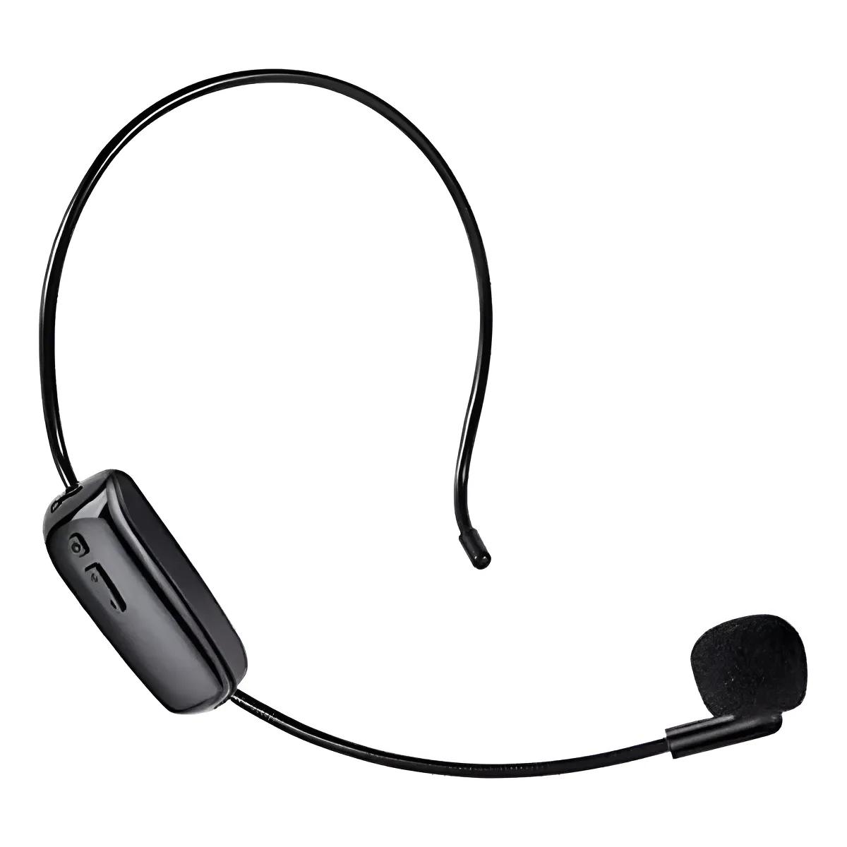 GENERICO - Microfono Inhalambrico Cintillo Recargable Frecuencia Fm Color NEGRO - 295020