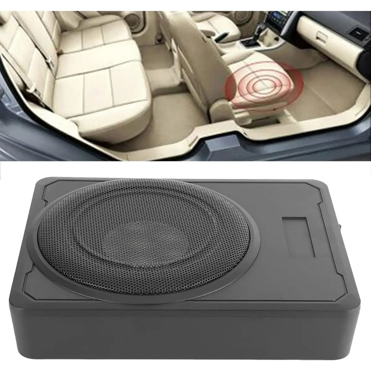 GENERICO - Subwoofer 800w Plano Amplificador Parlante + Control Volumen