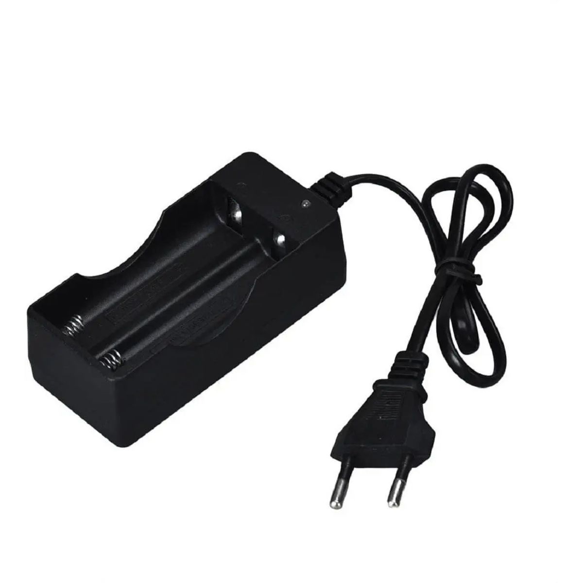GENERICO - X5 Cargador Inteligente Baterias 18650 Con Cable Echufe 004107 B27